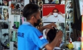 Pangkas Rambut Asgar di Tengah Himpitan Pandemi Covid-19