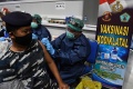 Panglima Koarmada II Tinjau Vasin Massal Covid-19 TNI AL