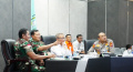 Panglima TNI dan Gubernur Kalbar Pimpin Rakor Evaluasi Penanggulangan Karhutla di Kalbar