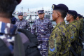 Panglima TNI Laksanakan Tradisi Admiral Inspection