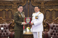Panglima TNI Terima Kunjungan Panglima Angkatan Bersenjata Singapura