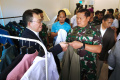 Panglima TNI Yudo Margono Kunjungi Pabrik Tekstil di Kota Cimahi