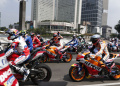 Parade Motor Jelang MotoGP Mandalika 2022