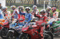 Parade Motor Jelang MotoGP Mandalika 2022