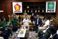 Partai Nasdem Kunjungi Sekber Gerindra-PKB