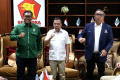 Partai Nasdem Kunjungi Sekber Gerindra-PKB