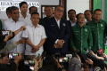Partai Nasdem Kunjungi Sekber Gerindra-PKB