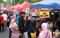 Pasar Takjil Ramadan Soekarno Hata Kota Malang Ramai Pembeli