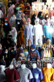 Pasar Tanah Abang Dipadati Pengunjung