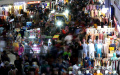 Pasar Tanah Abang Dipadati Pengunjung