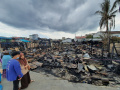 Pasca Kebakaran di Jalan AM Sangaji Kota Samarinda