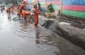 Pasca Hujan Lebat Menguyur Kota Jakarta
