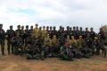Pasukan TNI Para Raider 501 Terjun Dari Langit Australia