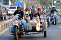 Pawai Motor Klasik Komunitas Motor Antique Club Indonesia Malang