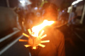 Pawai Obor Sambut Ramadan 1443 H di Jakarta