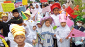 Pawai Santri-Santri Cilik Sambut Bulan Ramadan