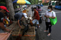Pedagang Ayam Kampung Musiman Jelang Idul Fitri