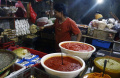 Pedagang Bumbu Masak di Pasar Kebayoran Lama Jakarta