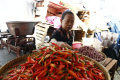 Pedagang Cabai Di Pasar Kebayoran Lama