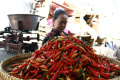 Pedagang Cabai Di Pasar Kebayoran Lama