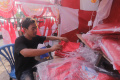 Pedagang Musiman Bendera Mulai Ramai