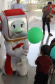Pelaksanaan PIN Polio 2 di Stasiun Boulevard Selatan LRT Jakarta