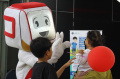 Pelaksanaan PIN Polio 2 di Stasiun Boulevard Selatan LRT Jakarta
