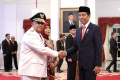 Pelantikan Gubernur Riau Edy Natar Nasution