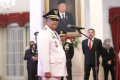 Pelantikan Gubernur Riau Edy Natar Nasution
