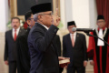 Pelantikan Kepala BNN Marthinus Hukom