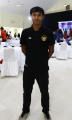 Pelatih Timnas Garuda INAF Bayu Guntoro