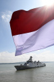 Pelepasan KRI I Gusti Ngurah Rai-332 dalam Satgas Rimpac 2022