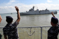 Pelepasan KRI I Gusti Ngurah Rai-332 dalam Satgas Rimpac 2022