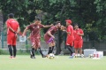 Pemain Persija Marko Simic Latihan