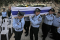 Pemakaman Polisi Israel Korban Penembakan