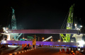 Pemasangan Girder Beton Flyover Kopo