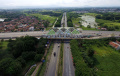 Pembangunan Jembatan Bogeg Hampir Rampung