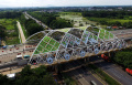 Pembangunan Jembatan Bogeg Hampir Rampung