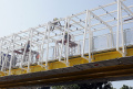 Pembangunan Proyek JPO di Tebet 