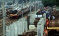 Pembangunan Rel KA Bandara Soekarno-Hatta