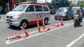 Pembatas Jalur Sepeda Berantakan