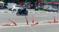 Pembatas Jalur Sepeda Berantakan