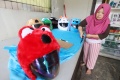 Pembuatan Sarung Helm dengan Karakter Film Kartun