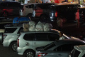Pemudik Beristirahat di Rest Area 207 A