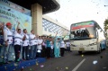 Pemudik Tiba di Pelabuhan Tanjung Perak Surabaya