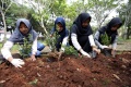 Penanaman Pohon dalam Kegiatan SMK Pasti Siap