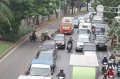 Pengendara Motor Masih Nekad Lintasi Jalur Busway