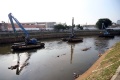 Pengerukan Aliran Sungai Ciliwung