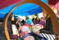 Pengungsi Korban Gempa Cianjur di Tenda Darurat