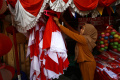 Penjual Aksesoris HUT Kemerdekaan RI